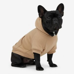 BUZO HODDIE Beige - M - para perro